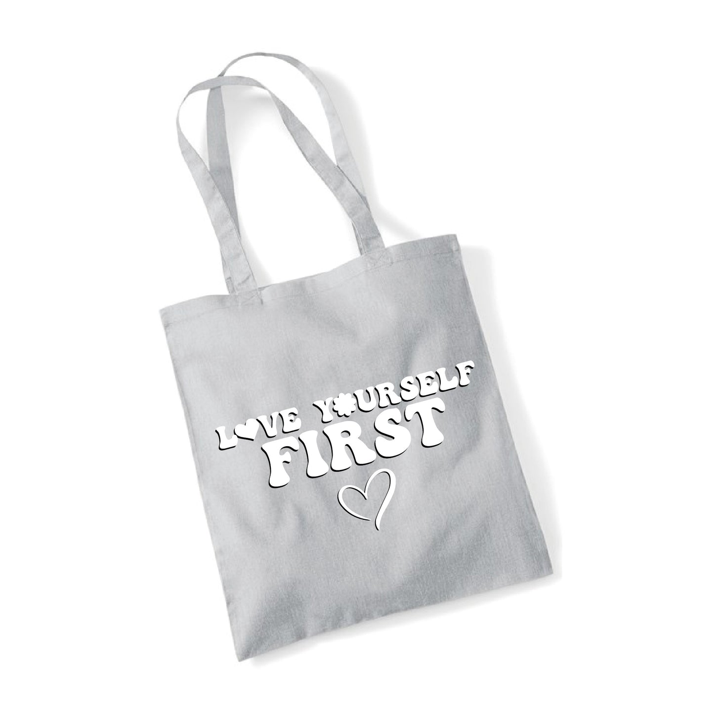Love Yourself First Cotton Shopping Bag